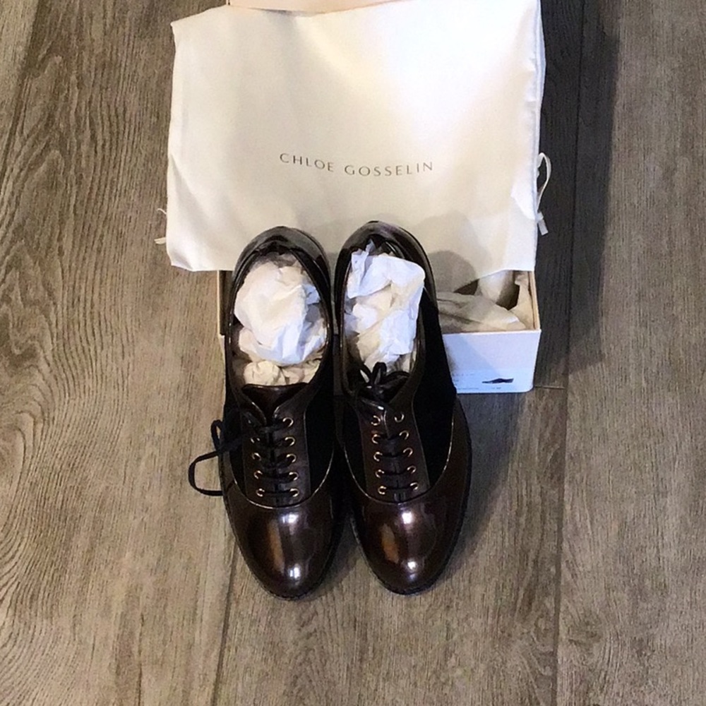 Chloe Gosselin Oxford copper New SZ 37 Euro